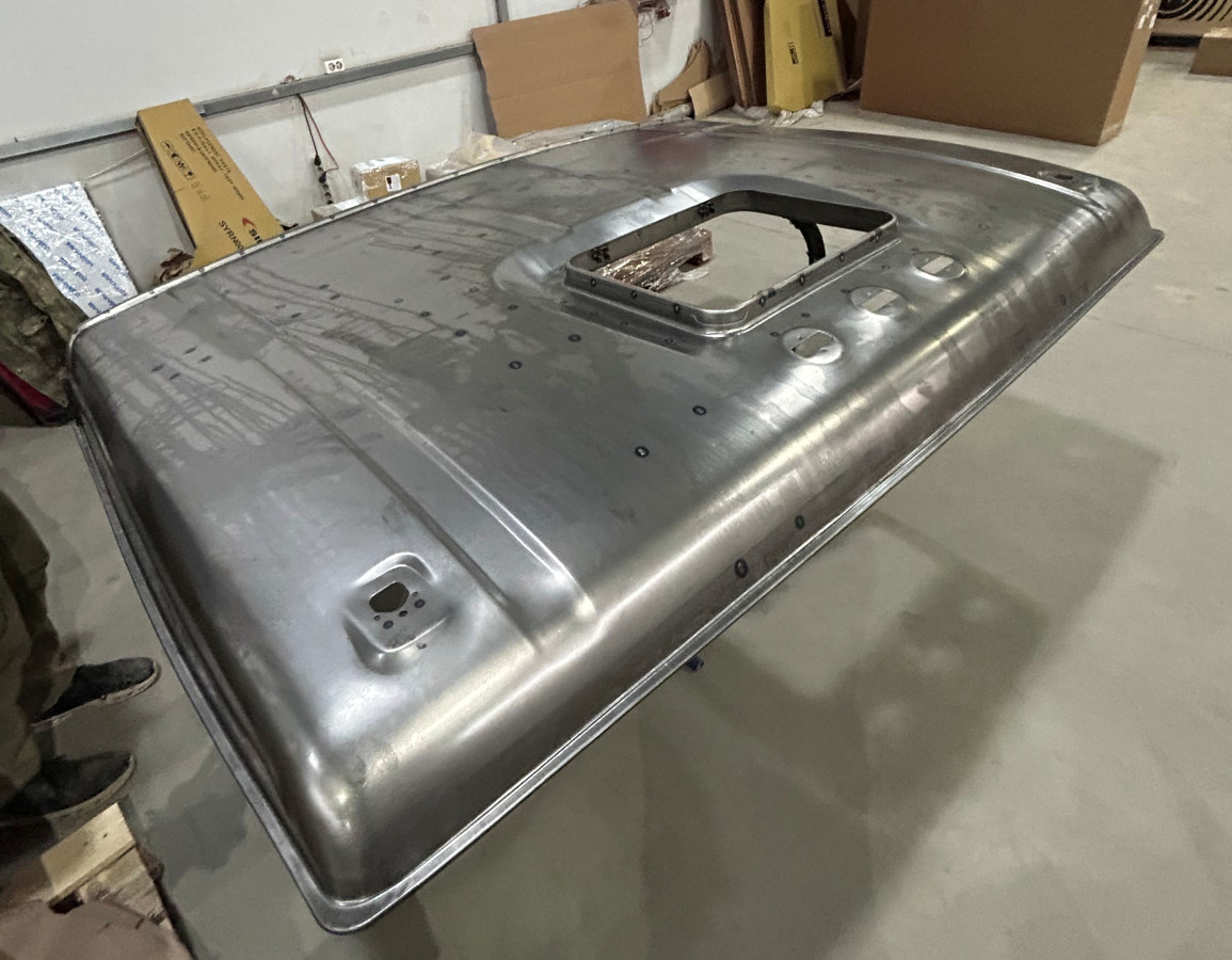 Крыша кабины Камаз высокая со спальником (не крашенная) не грунт