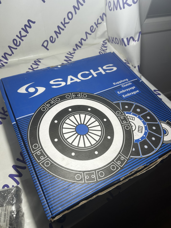 Диск ведомый (на лепестковую корзину) ан.205, КПП-ZF16S151 (SACHS) р