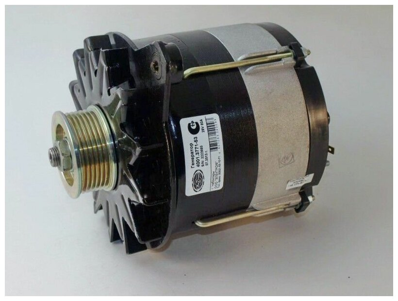 Генератор КАМАЗ с двиг.740-30,740.50 Евро-2/-3 , автобусы НефАЗ-5299, ЛиАЗ-5256 (ан. 3142.3771) /Электром/ [1]}